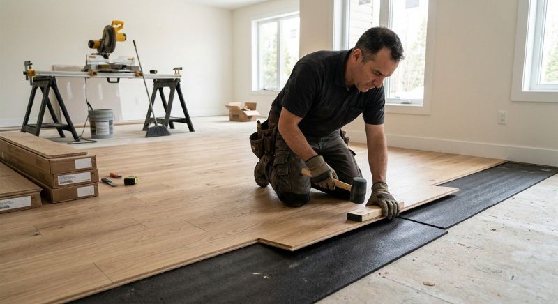 Engineered Wood Installation in Wright County, MN