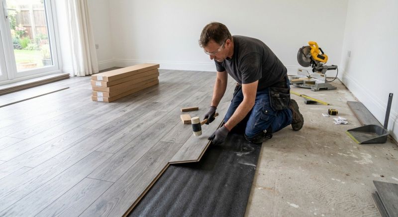 Laminate Floor Installation in Anoka, MN