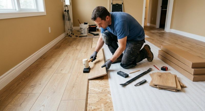 Laminate Floor Installation in Monticello, MN