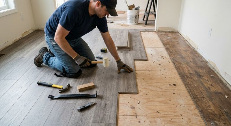 Laminate Floor Installation in Waconia, MN