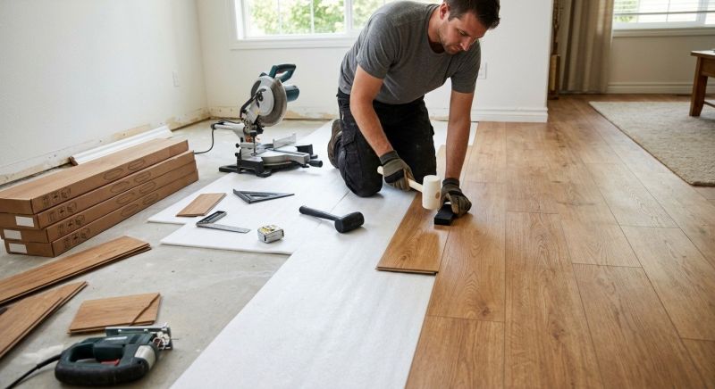Laminate Floor Remodeling in Wright County, MN