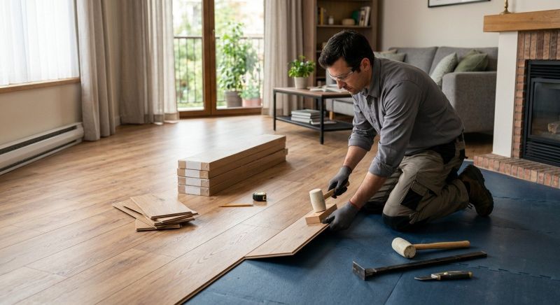 Laminate Floor Replacement in Hamel, MN