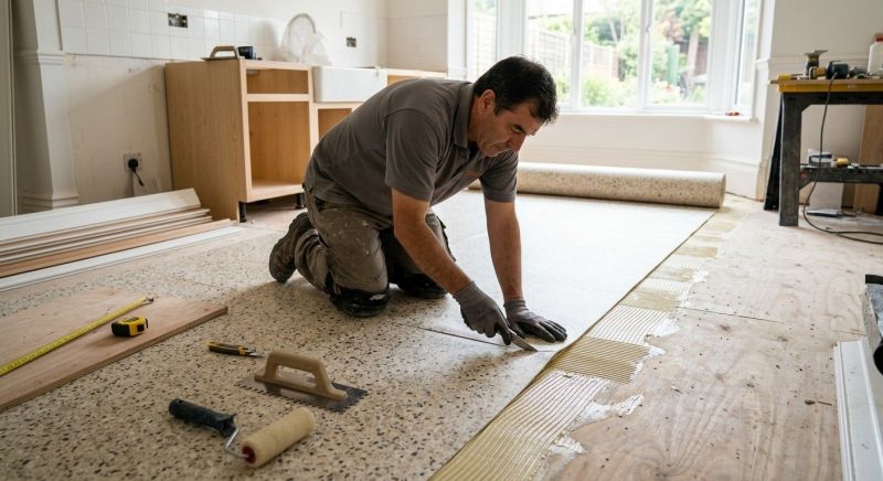 Linoleum Floor Installation in Rogers, MN