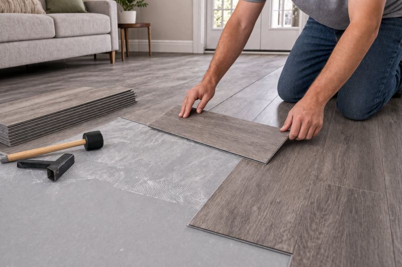 Luxury Vinyl Tile Installation in Dassel, MN