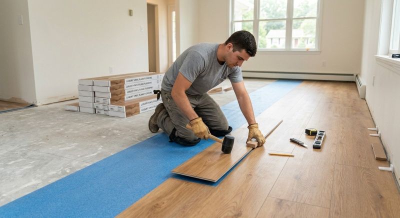 Lvt Flooring Installation in Buffalo, MN