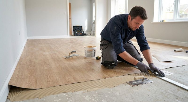 Sheet Flooring Installation in Wright County, MN