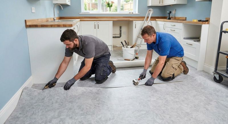 Sheet Linoleum Installation in Wright County, MN