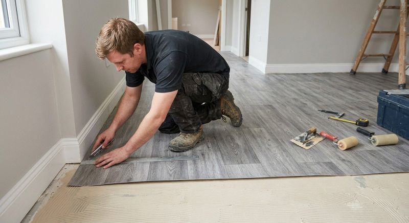 Sheet Vinyl Installation in Cokato, MN