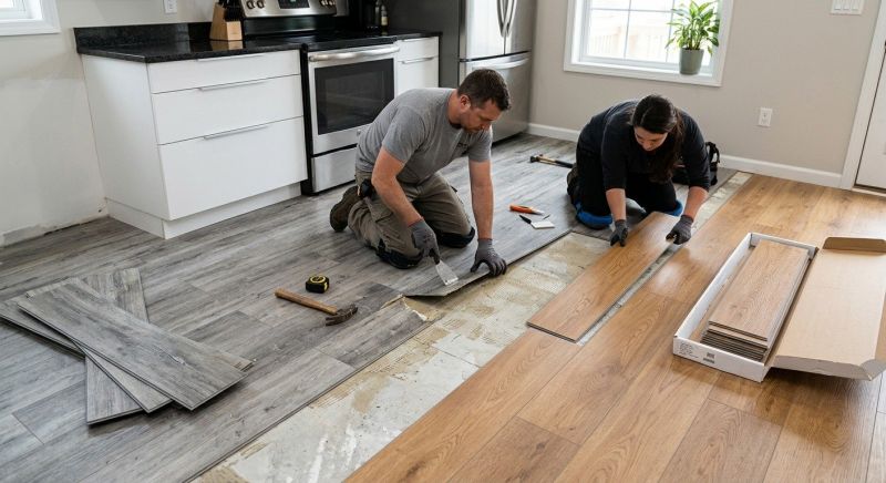 Vinyl Floor Replacement in Wright County, MN