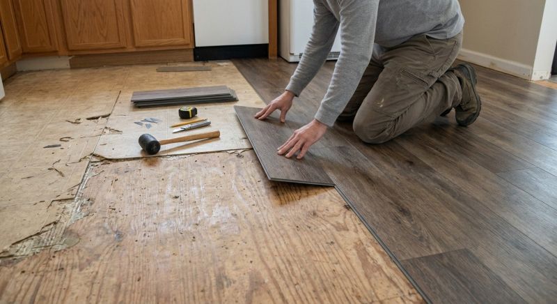 Vinyl Flooring Installation in Wright County, MN