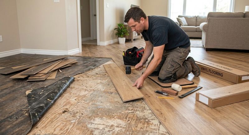 Vinyl Flooring Service in Wright County, MN