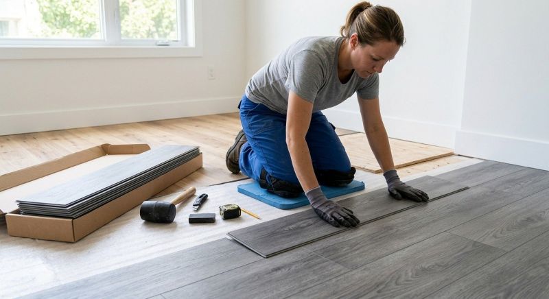 Vinyl Tile Installation in Wright County, MN